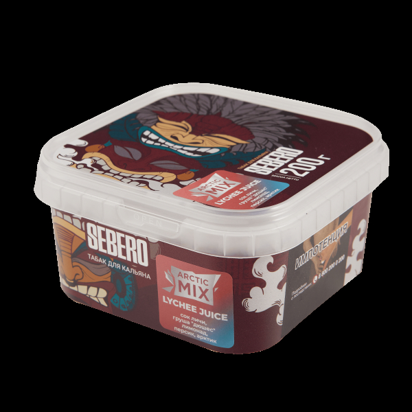 Табак Sebero Arctic Mix Lychee juice  200 грамм в Калининграде