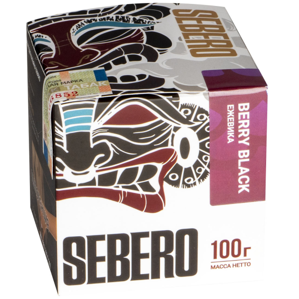 Табак Sebero Berry Black  100 грамм в Калининграде