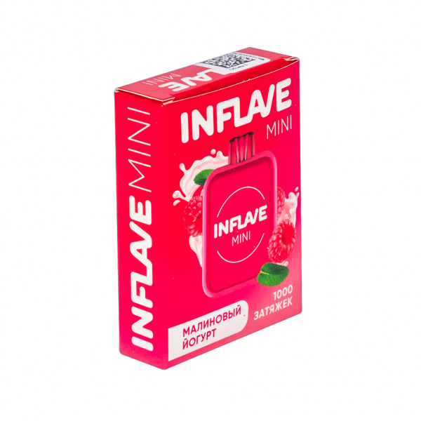 Inflave Mini Малиновый Йогурт (1000 Затяжек) в Калининграде