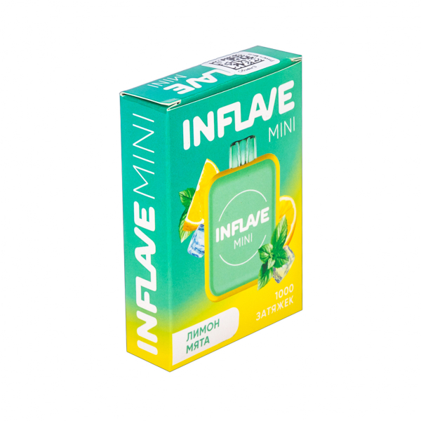 Inflave Mini Лимон Мята (1000 Затяжек) в Калининграде
