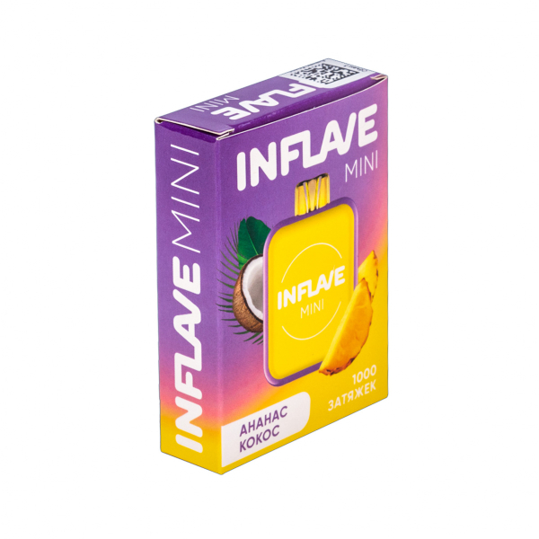 Inflave Mini Ананас Кокос (1000 Затяжек) в Калининграде
