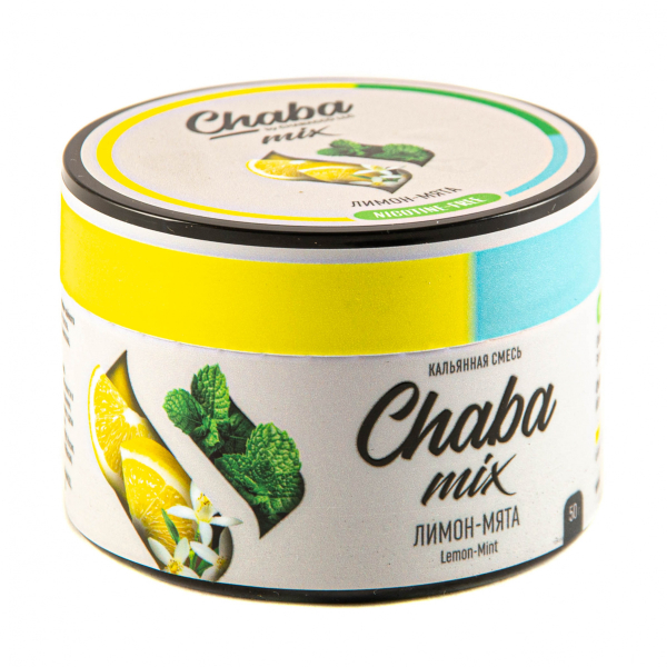 Chaba Лимон-Мята Nicotine Free 50 Г в Калининграде