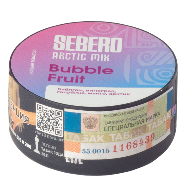 Табак Sebero Arctic Mix Bubble Fruit  25 грамм в Калининграде