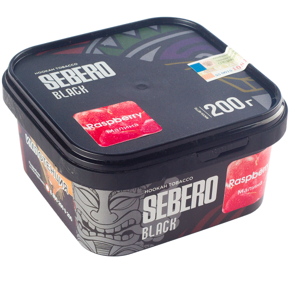 Табак Sebero Black Raspberry  200 грамм в Калининграде