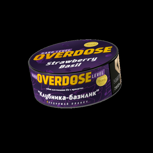 Табак Overdose Strawberry Basil  25 грамм в Калининграде