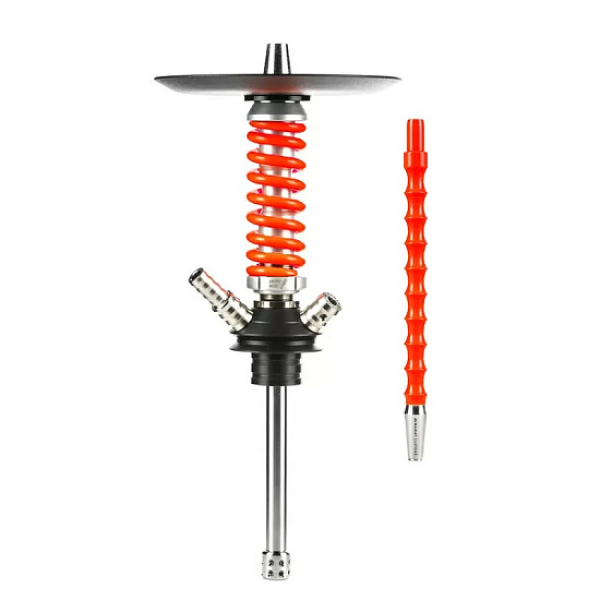 Кальян Mamay Custom Coilovers Micro Хром-Оранжевый  в Калининграде