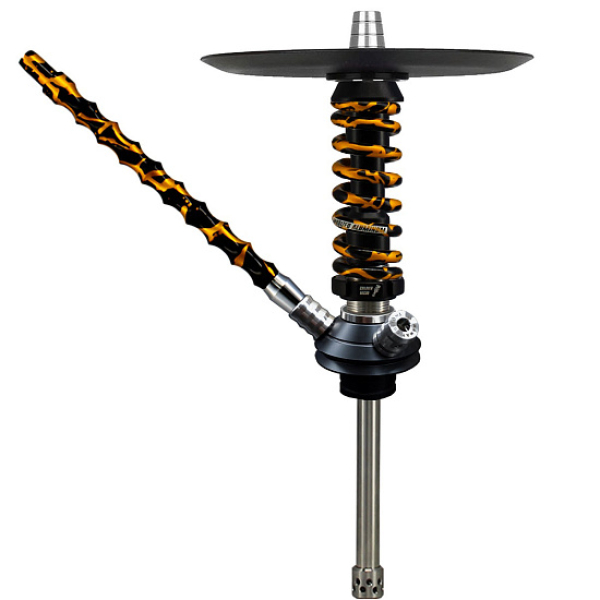 Кальян Mamay Custom Coilovers Micro Черный-Gold Сплеш  в Калининграде