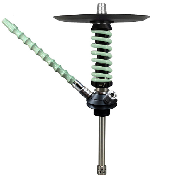 Кальян Mamay Custom Coilovers Micro Черный-Мята  в Калининграде