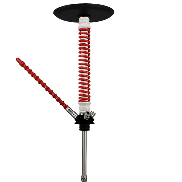Кальян Mamay Custom V3 №12 Coilovers Белый-Красный  в Калининграде