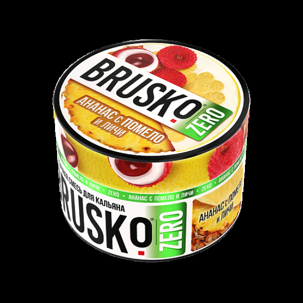 Смесь Brusko Ананас С Помело И Личи (Zero)  50 гр в Калининграде