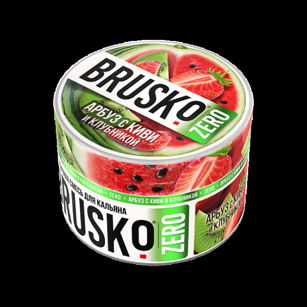Смесь Brusko Арбуз С Киви И Клубникой (Zero)  50 гр в Калининграде