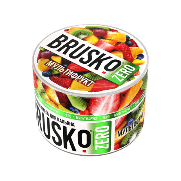 Смесь Brusko Мультифрукт (Zero)  50 гр в Калининграде