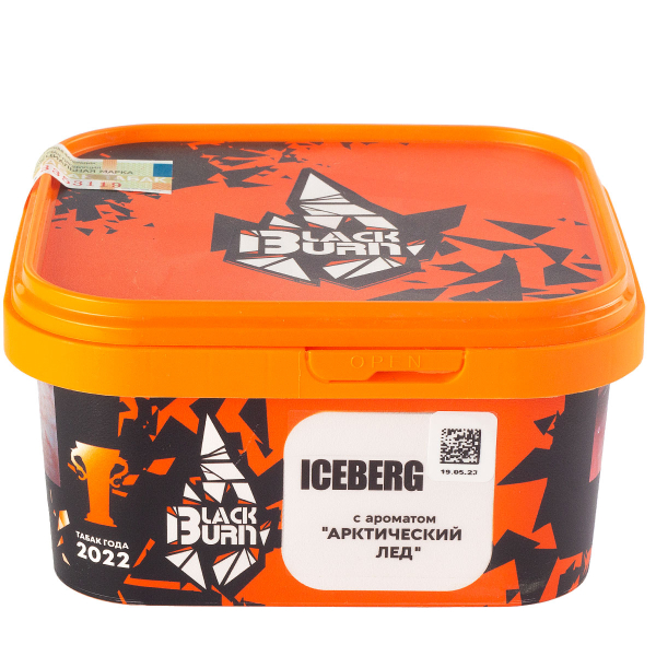 Табак Burn Black Iceberg  200 грамм в Калининграде
