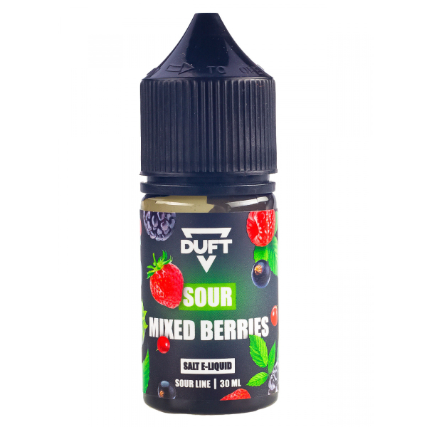 Жидкость Duft Sour Line Salt 20 Mixed Berries 30 Мл в Калининграде