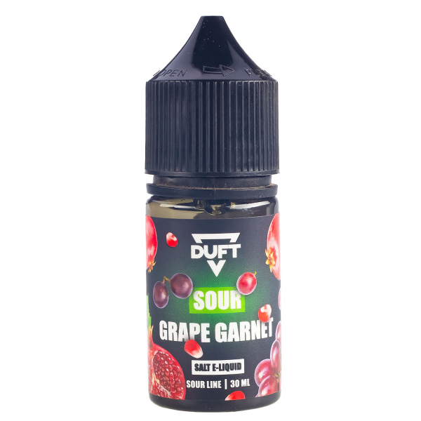 Жидкость Duft Sour Line Salt 20 Grape Garnet 30 Мл в Калининграде