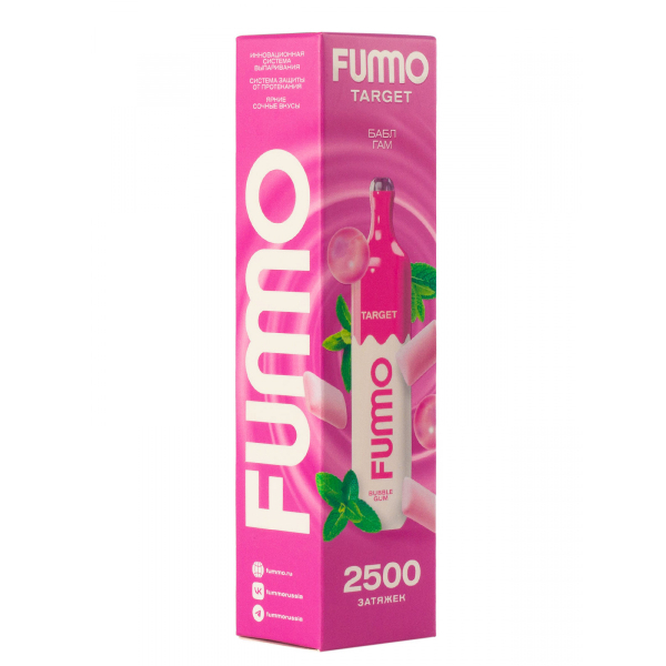 Fummo Target Бабл Гам (2500 Затяжек) в Калининграде