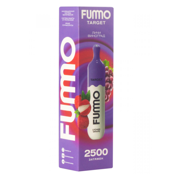Fummo Target Личи Виноград (2500 Затяжек) в Калининграде