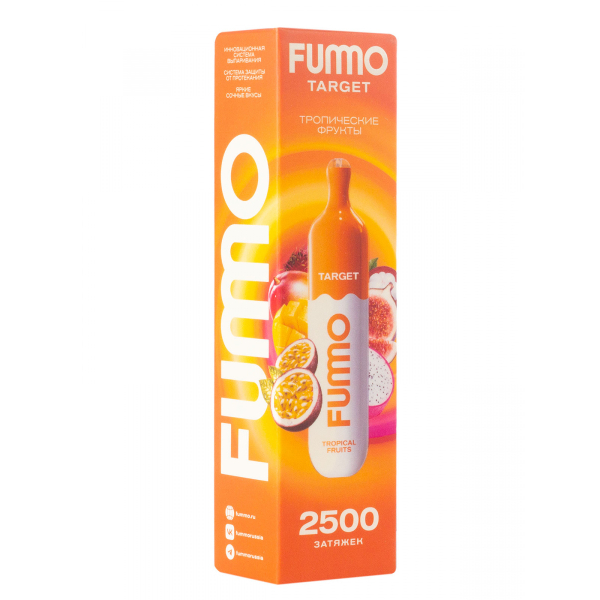 Fummo Target Тропические Фрукты (2500 Затяжек) в Калининграде