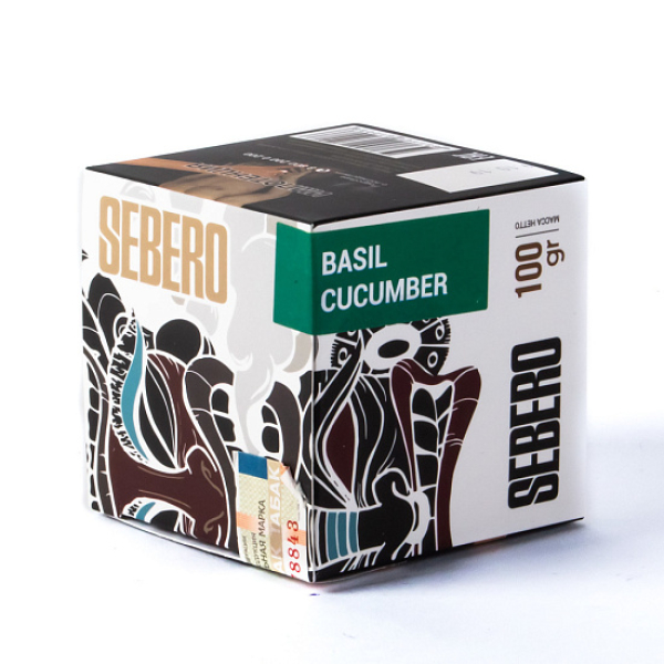 Табак Sebero Basil-Cucumber  100 грамм в Калининграде