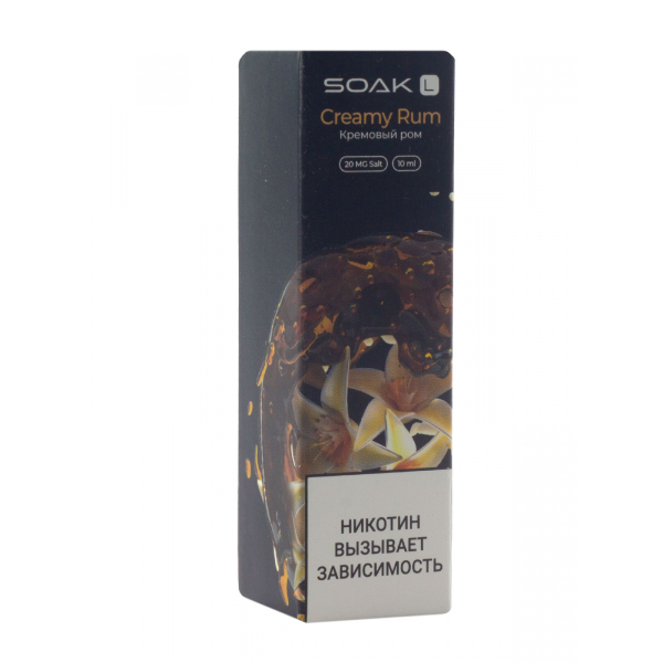 Жидкость Soak Creamy Rum 10 Мл 2 Мг в Калининграде