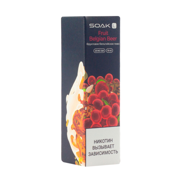 Жидкость Soak Fruit Belgian Beer 10 Мл 2 Мг в Калининграде