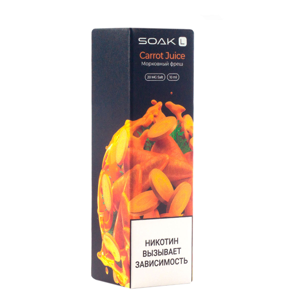 Жидкость Soak Carrot Juice 10 Мл 2 Мг в Калининграде