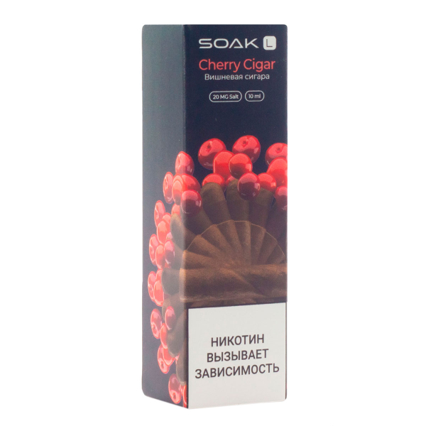 Жидкость Soak Cherry Cigar 10 Мл 2 Мг в Калининграде