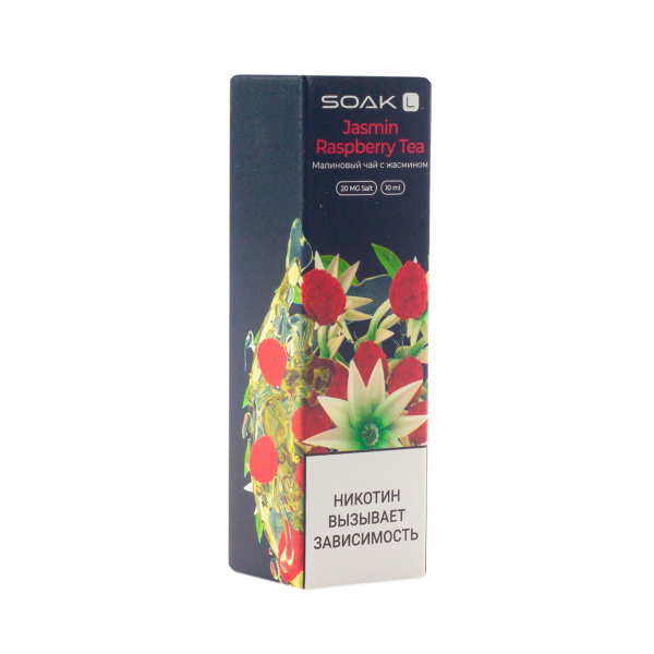 Жидкость Soak Jasmin Raspberry Tea 10 Мл 2 Мг в Калининграде