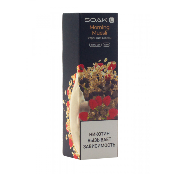 Жидкость Soak Morning Muesli 10 Мл 2 Мг в Калининграде
