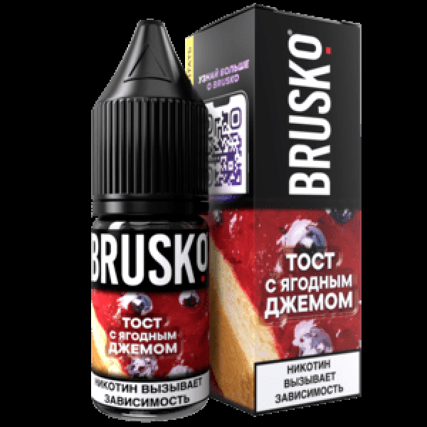 Жидкость Brusko Salt Тост С Ягодным Джемом 10 Мл 2 Мг в Калининграде