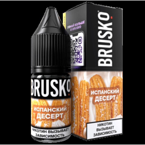 Жидкость Brusko Salt Испанский Десерт 10 Мл 2 Мг в Калининграде