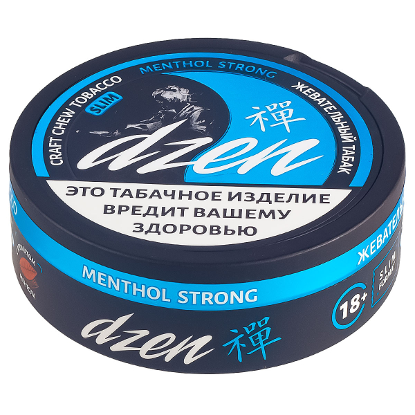 Жевательный табак Dzen Strong Slim Menthol 9 грамм в Калининграде