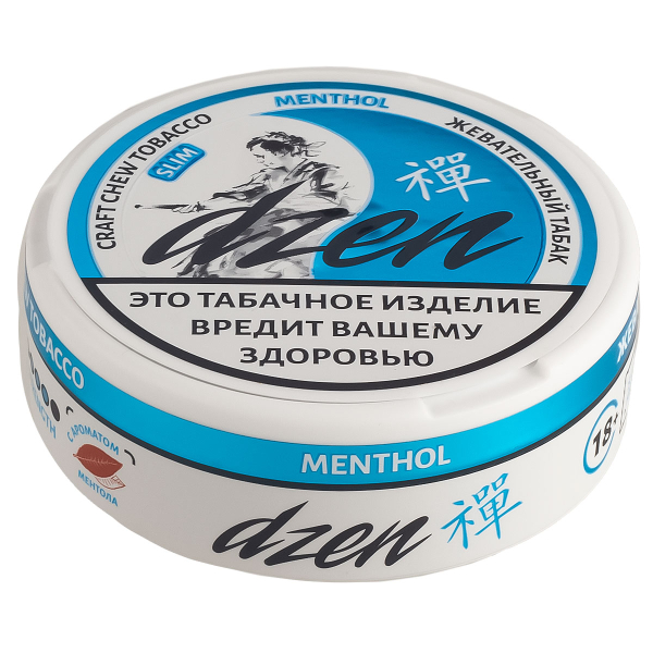 Жевательный табак Dzen Slim Menthol 9 грамм в Калининграде