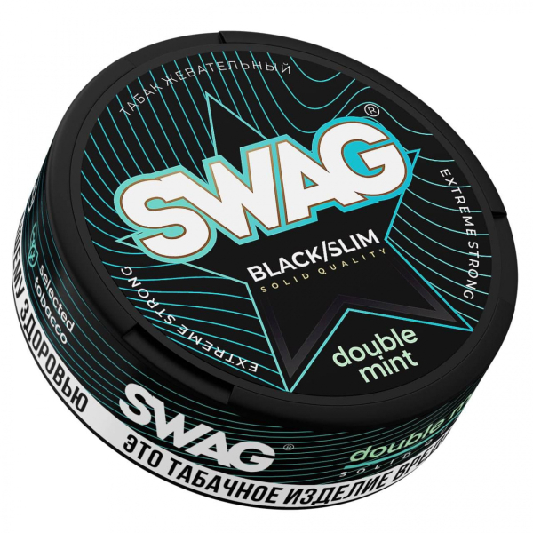 Жевательный табак Swag Strong Double Mint 10 грамм в Калининграде