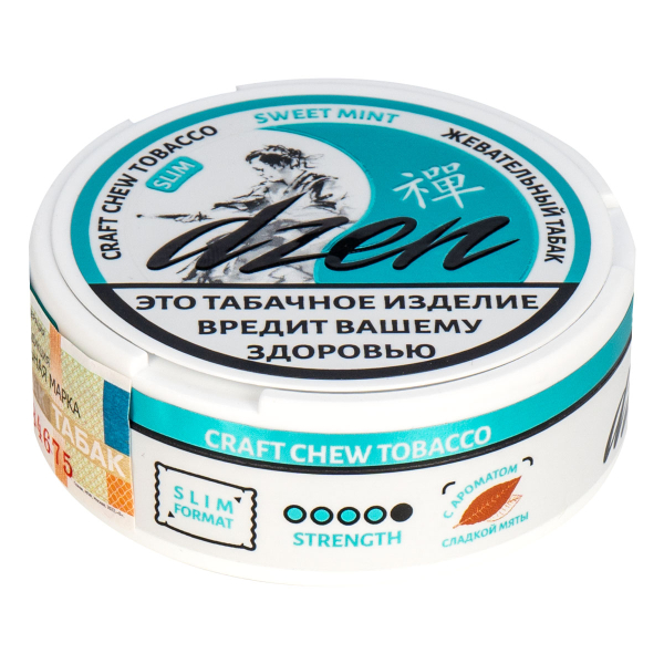 Жевательный табак Dzen Slim Sweet Mint 9 грамм в Калининграде