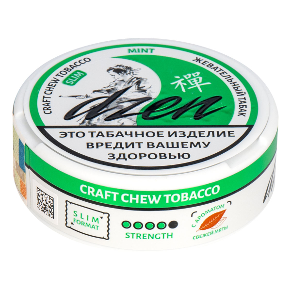 Жевательный табак Dzen Slim Mint 9 грамм в Калининграде