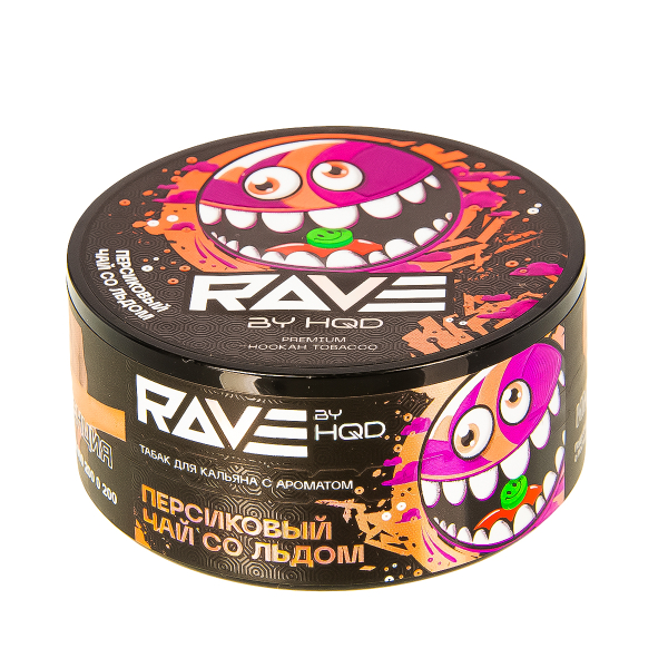 Табак Rave By Hqd Персиковый Чай Со Льдом  25 грамм в Калининграде