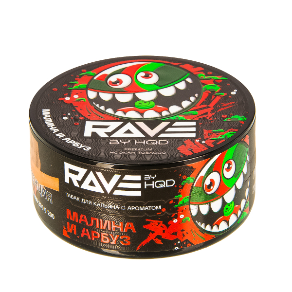 Табак Rave By Hqd Малина И Арбуз  25 грамм в Калининграде