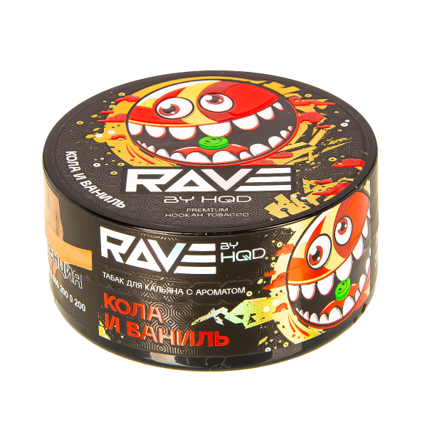 Табак Rave By Hqd Кола И Ваниль  25 грамм в Калининграде