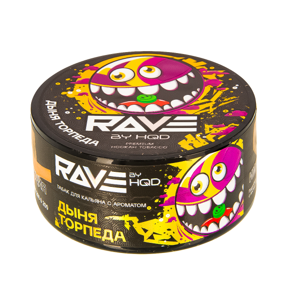 Табак Rave By Hqd Дыня Торпеда  25 грамм в Калининграде
