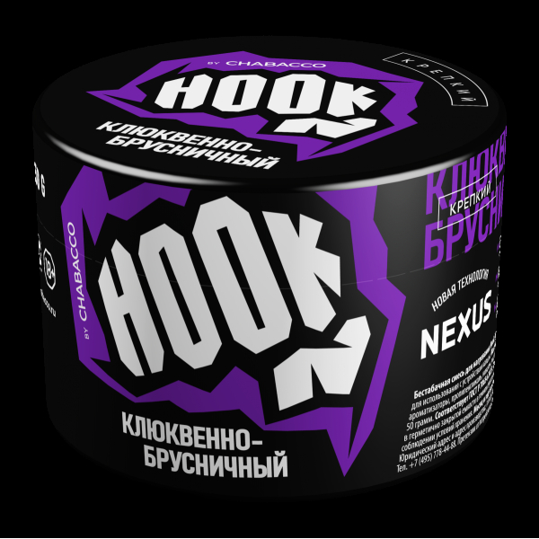 Табак Hook Клюквенно-Брусничный  50 грамм в Калининграде