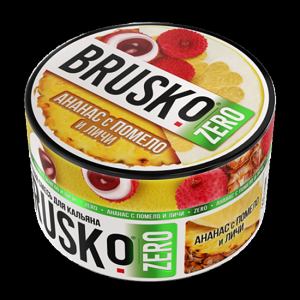 Смесь Brusko Ананас С Помело И Личи (Zero)  250 гр в Калининграде