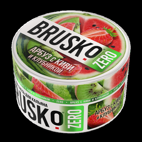 Смесь Brusko Арбуз С Киви И Клубникой (Zero)  250 гр в Калининграде