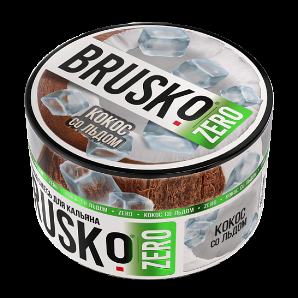 Смесь Brusko Кокос Со Льдом (Zero)  250 гр в Калининграде