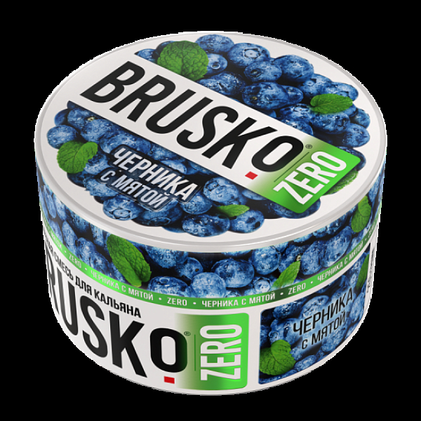 Смесь Brusko Черника С Мятой (Zero)  250 гр в Калининграде