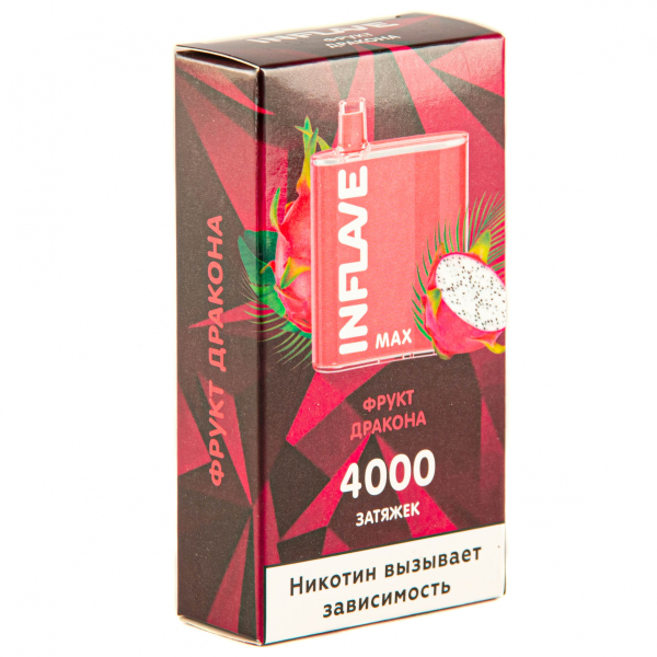Inflave Max Фрукт Дракона (4000 Затяжек) в Калининграде