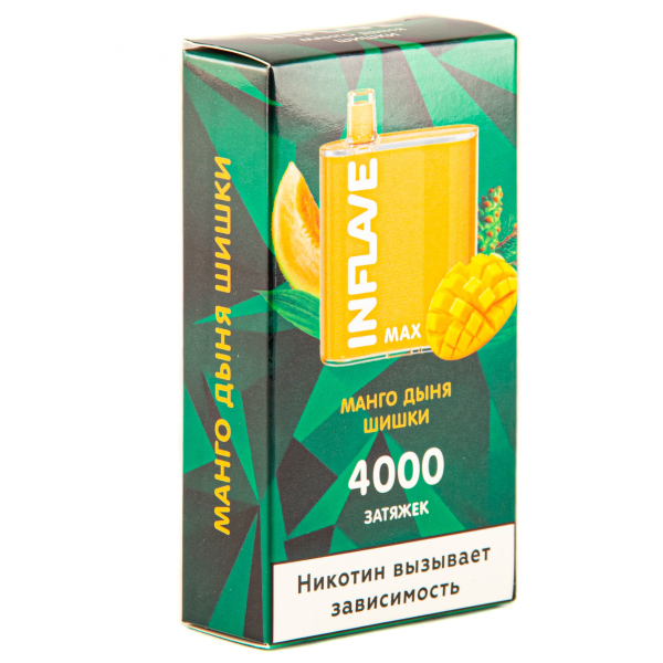 Inflave Max Манго-Дыня-Шишки (4000 Затяжек) в Калининграде
