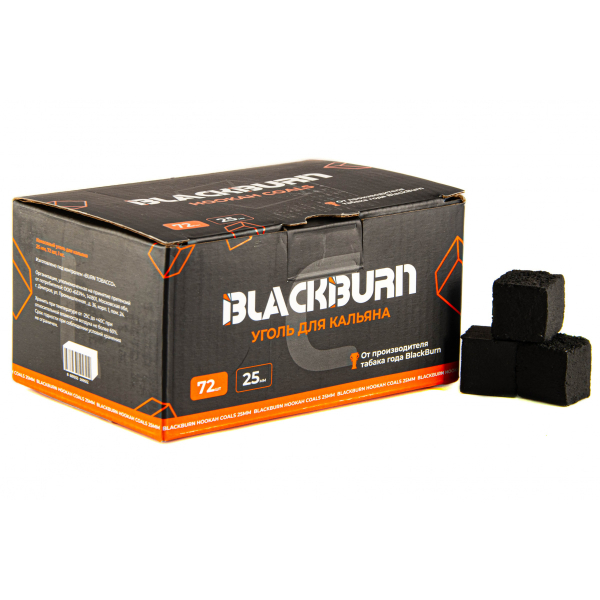 Уголь Blackburn Кокосовый 72 Шт (25 Мм) в Калининграде