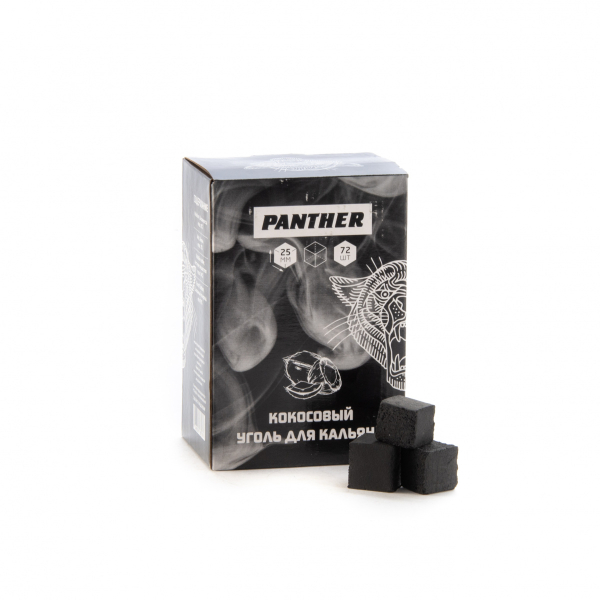 Уголь Кокосовый Panther 72 Шт (25 Мм) в Калининграде