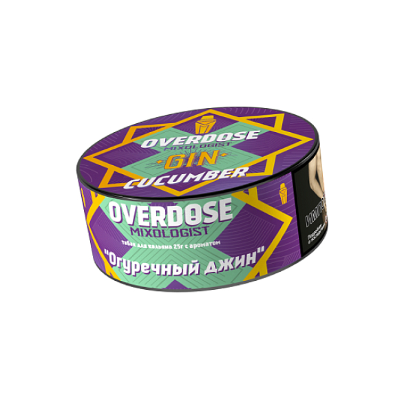 Табак Overdose Gin Cucumber   25 грамм в Калининграде